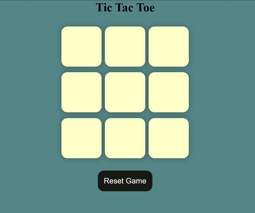 Tic-Tac-Toe game screenshot